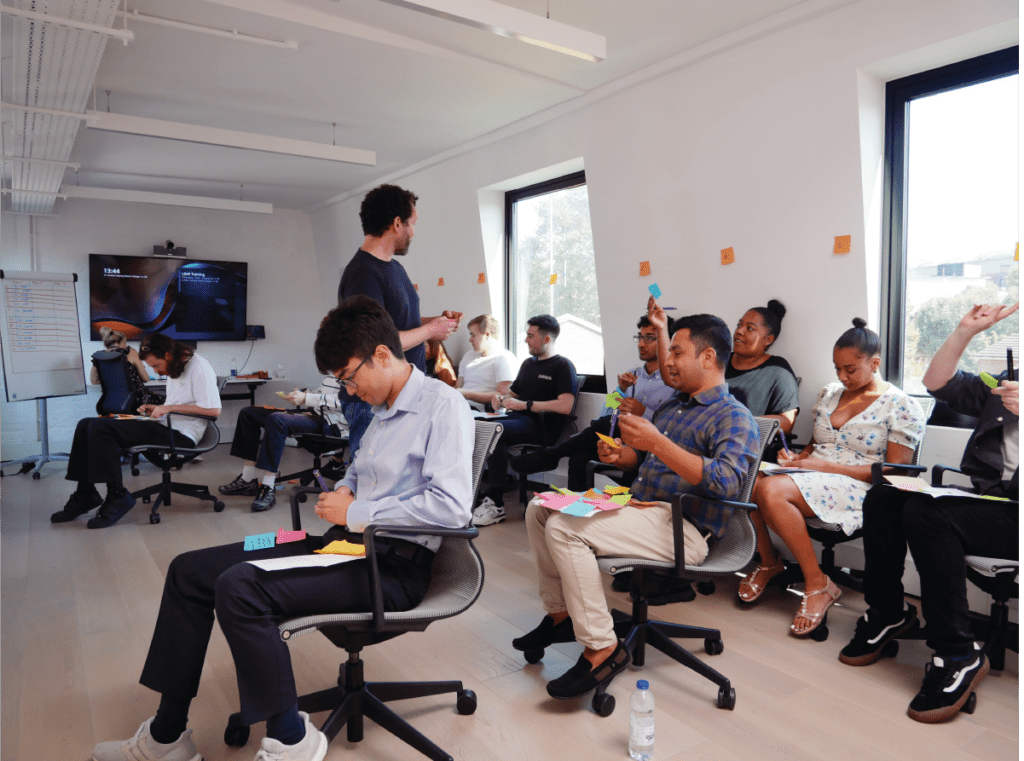 AI isn’t out to take our jobs, but reliance on it will make us lazy: here are the skills leaders should equip their teams with in an AI-led future. Analyst working on team building.