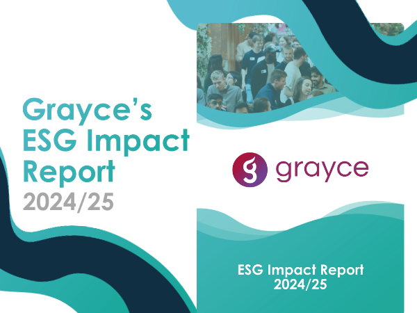 ESG Impact Report Graphic topper - Grayce