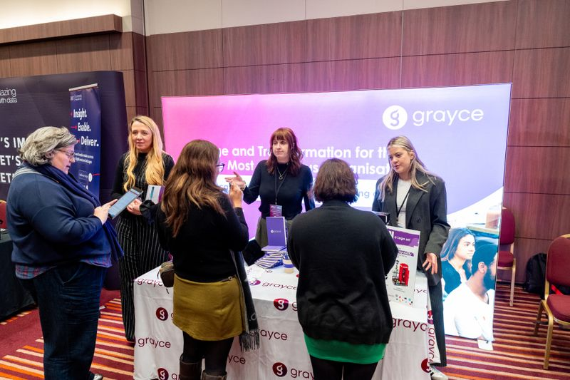 Team at the Digital Transformation Conference 2025